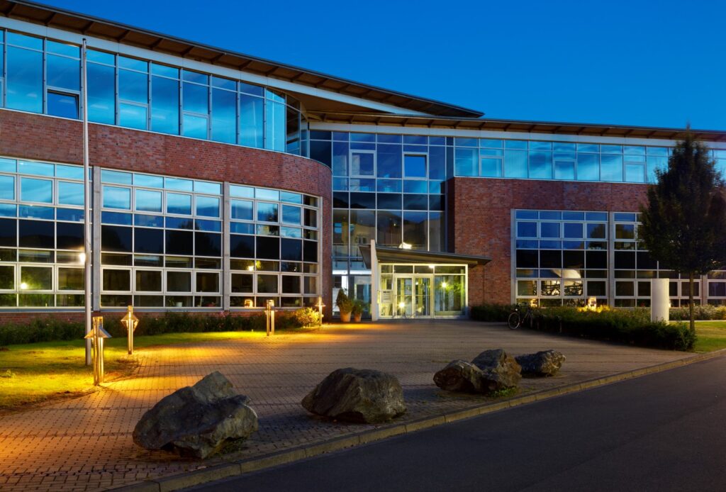 modern office building